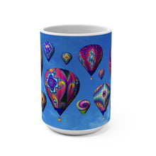 Load image into Gallery viewer, Fractal Balloons Mug Extra Large 15oz