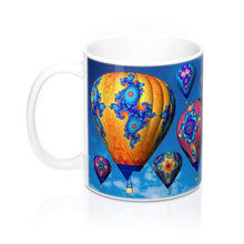 Load image into Gallery viewer, Mug: Fractal Balloons 11oz