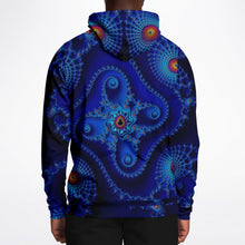 Load image into Gallery viewer, Blue Medallion Athletic Hoodie
