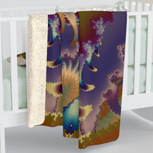 Load image into Gallery viewer, Gaia Sherpa Fleece Blanket