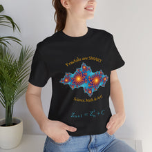 Load image into Gallery viewer, Fractals are SMART Unisex Short Sleeve Tee