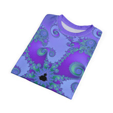 Load image into Gallery viewer, PeriTwinkle Fractal Unisex Tee