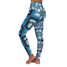 Load image into Gallery viewer, Ice Spiral High Waisted Yoga Leggings