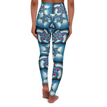 Load image into Gallery viewer, Ice Spiral High Waisted Yoga Leggings