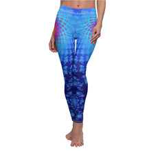 Load image into Gallery viewer, Fibonacci Flower Women&#39;s Casual Leggings