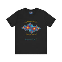 Load image into Gallery viewer, Fractals are SMART Unisex Short Sleeve Tee