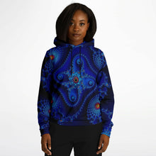 Load image into Gallery viewer, Blue Medallion Athletic Hoodie
