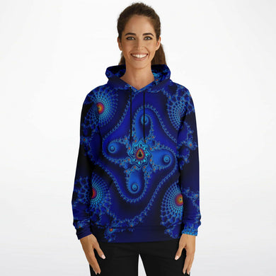 Blue Medallion Athletic Hoodie