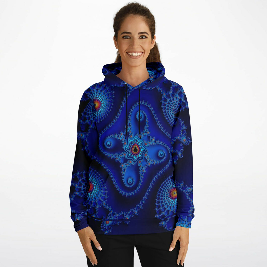 Blue Medallion Athletic Hoodie