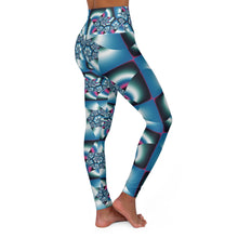 Load image into Gallery viewer, Ice Spiral High Waisted Yoga Leggings