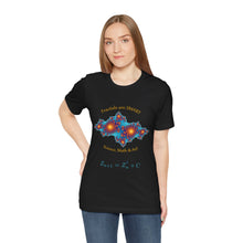 Load image into Gallery viewer, Fractals are SMART Unisex Short Sleeve Tee