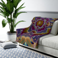 Load image into Gallery viewer, Gaia Sherpa Fleece Blanket