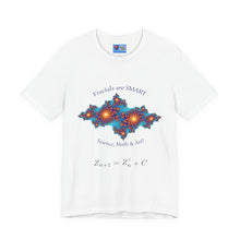 Load image into Gallery viewer, Fractals are SMART Unisex Short Sleeve Tee