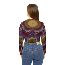 Load image into Gallery viewer, Gaia Women&#39;s Long Sleeve V-neck Shirt