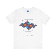 Load image into Gallery viewer, Fractals are SMART Unisex Short Sleeve Tee
