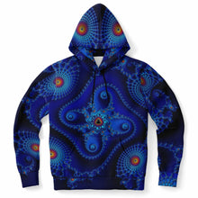 Load image into Gallery viewer, Blue Medallion Athletic Hoodie