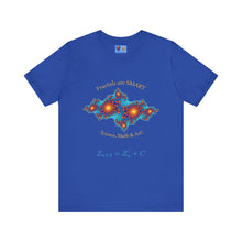 Load image into Gallery viewer, Fractals are SMART Unisex Short Sleeve Tee