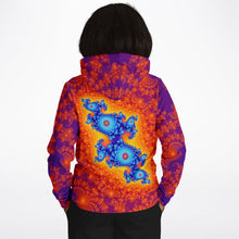 Load image into Gallery viewer, Fibonacci Purple - Athletic Hoodie