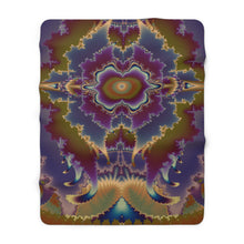 Load image into Gallery viewer, Gaia Sherpa Fleece Blanket