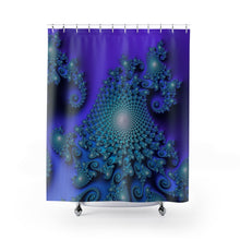 Load image into Gallery viewer, Shower Curtain: Seahorse Valley
